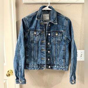 NWOT Dark Wash Denim Jacket